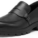 Sorel Women's Revel Ave Loafer (11, Black/Black)