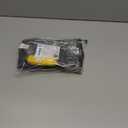 EP 3 Ft Lighted GFCI Extension Cord with 3 Electrical Power Outlets - 12/3 SJTW Heavy Duty Black Pigtail Extension Cable with 3 Prong Grounded Plug for Safety, UL Listed