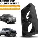 JERBOR Cup Holder for Ford F250 Super Duty, for F350 2023-2024 Gen5 Front Center Console Cup Holder (for Ford F250 F350)