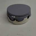 2 Pack Flea Traps for Inside Your Home, Indoor Flea Light, Bed Bug Killer with 8 Sticky Pads & 4 Light Bulb, Odorless Natural Insect Infestation Treatment Trap for Kid Pet (White Grey)