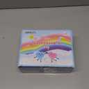 Jumlys Valentines Day Gifts for Kids, 32 Packs Valentines Day Cards with Donut Stress Ball Keychains, Valentine Day Party Favors for Boys Girls, Ideal Exchange Cards for Classroom