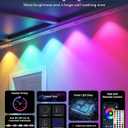 EJ's SUPER CAR Permanent Outdoor Lights, 100ft Smart Eave Lights with RGB LED Light, IP67 Waterproof, App Control, DIY RGB Light for House Halloween Decorations