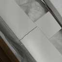 GLACER Floor Storage Cabinet, Freestanding Wooden Bathroom Cabinet with Two Removable Drawers, Ideal for Bathroom, Living Room, Bedroom or Baby’s Room, 12 x 12 x 35 inches (White)