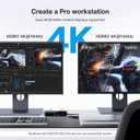 iVANKY 12-in-2 FusionDock 1 for M5 MacBook Dual 4K@144Hz Monitor (Docking Station for M5/M4/M3/M2/M1 Pro/Max MacBook Neo)(150W Power Adapter, SD/TF, USB, RJ45, 5Gbps) Plug and Play Dock Hub