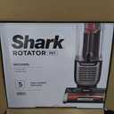 Shark ZU102 Rotator Pet Upright Vacuum with PowerFins HairPro & Odor Neutralizer Technology, Charcoal, 2.9 L Dust Cup