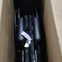 Medline Reclining Wheelchair, Desk-Length Arms and Elevating Leg Rests, 20" x 18" Seat (W x D)