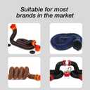H&G Lifestyles Heated Sewer Hose Support for RV, Stainless Steel RV Sewer Hose Support with Adjustable Tripods, Freeze Protection for Winter, Musthave for RVers Compound Trailers