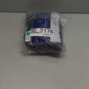 Wrap Around Dust Ruffle Bed Skirt - Navy Blue - for King Size Beds with 21 Inch Drop - Elastic Strap - Adjustable Pleated Bedskirt with Brushed Fabric and Wrinkle Free - for Women, Men, Kids & Teens