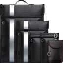 Faraday Bags EMP Proof, Anti-Tracking Faraday Bag For Phones & Laptops & Tablets & Car Keys, EMP Bags Featuring Fireproof & Waterproof, Faraday Cage With Handle