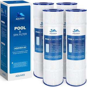CL460 Jandy Pool Filter Cartridge, Compatible with Jandy CL460, CV460, APCC7354, A0558000, R0554600, Pleatco PJAN115-PAK4, Unicel C-7468, Filbur FC-0810, FC-6410, Aladdin 21501 (4 Pack)