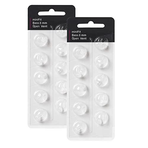 for Oticon Hearing Aid Supplies,Open Vent 8MM/20PCS,Hearing Aid Domes