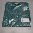 Amazon Essentials Women's Classic Fit V-Neck Short Sleeve Scrub Top (Available in Plus Size) (1X, Teal Blue)