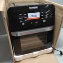 Nuwave Brio 15.5Qt Air Fryer Oven with Plug-In Grill, XL Family Size, 10-in-1, Air Fry, Grill, Rotisserie, Even & Crisp Cooking, 50425F, 1800W