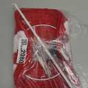 Outdoor Pop-Up Christmas Balls Lighted, Christmas Ornament Set  Holiday Ball Decorations with 60 LED Lights, Collapsible Light Up Hanging Lantern Ball for Home, Yard, Lawn Decor-Red