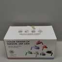 JunVpic Cold Brew Coffee Maker Jar - 64oz Wide Mouth,LeakProof,Heavy Duty Glass Mason Pitcher with Spout Lid,Handle & Stainless Steel Filter for Iced Coffee,Lemonade,Ice Tea & Fruit Drinks (Gray)