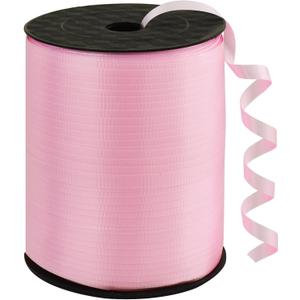 BEISHIDA 500 Yards Matte Light Pink Curling Crimped Ribbon Balloon String Ribbons for Gift Wrapping Ribbon for Birthday Valentines Festival Art Craft Decor Florist Flowers Decoration