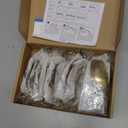 Ravinte 10 Pack 3" Drawer Pulls Champagne Bronze Cabinet Cup Pulls Kitchen Hardware Cabinet Handles Drawer Handles Knobs 3 inch Hole Center