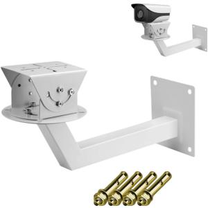 16" CCTV Heavy Duty Security Camera Mount Bracket, Adjustable Universal Camera Wall Mounting Bracket for CCTV Security Camera/I Mount/Dome Camera/IP Camera