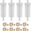 35-816296-4 Fuel Filter Replacement 5/16" Compatible with Mercury Marine Force 35-816296K2 35-816296Q2 35-16494-1 Compatible with Johnson Compatible with Yamaha 65W-24251-10-00 65W-24251-00-00