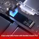 WD Blue SN5100 2TB NVMe SSD - M.2 2280, PCIe Gen 4.0, Internal Solid State Drive - Read Speeds Up to 7,100MB/s, Upgrade Storage for PC/Laptops - WDS200T5B0E