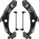 Control Arm, Replacement For Front Lower Control Arm With Ball Joint Sway Bar Compatible With 2014-2020 Mazda 6 2013-2016 Mazda CX-5-4 Pcs