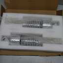 Mofun 11.75" Rear Shocks Lowering Kit Preload Adjustable Compatible with Harley Dyna Street Bob Low Rider Super Glide Fat Bob Wide Glide 1991-2015 2015 2017, Chrome