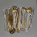 40 Piece Gold Silverware Set for 8, Terlulu Stainless Steel Flatware Set, Gold Cutlery Set Utensils Set, Tableware Include Forks Knives Spoons for Home Kitchen Restaurant Wedding, Satin Finish