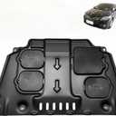 Upgrade Engine Splash Shield Fit for Toyota Corolla 2009-2018 Engine Under Cover Case Guard Front Splash Shields with Screw Hardware