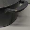 Martha Stewart Gatwick 7 QT Enamel Cast Iron Dutch Oven  Gray, Durable Heavy-Duty Dutch Oven for Slow Cooking, Braising, and Baking