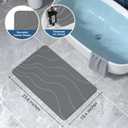 Jiloma Stone Bath Mat Diatomite