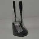MR.SIGA Toilet Plunger and Bowl Brush Combo for Bathroom Cleaning, Black, 1 Set (One Size)
