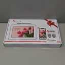 Frameo 10.1" Digital Picture Frame, Smart WiFi Digital Photo Frame with 1280x800 HD IPS Touch Screen 32GB Memory Auto-Rotate Wall Mounted, Share Photos/Videos from Phone Anywhere - Brown