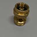 Joywayus Solid Brass Saver Adapter 1 LB Round Propane Adapter Converter Universal Small Bottle for Gas Grill and Propane Tree - 1''-20 Male Throwaway Cylinder Thread