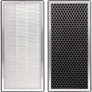 Air MA-40 Replacement Filter Compatible with Medify MA-40 Air Purifier, 3-in-1 High-Efficiency HEPA and Activated Carbon Pre-Filter for MA40 MA40W MA40B Air Filter Replace, 2 Pack