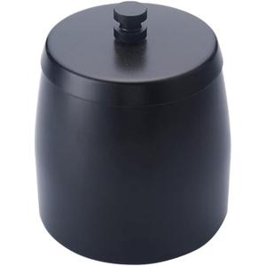 Ashtray With Lid Smokeless Stainless Steel Ash Trays Covered Windproof Smell Proof Ashtrays for Outside Patio Home Odorless Office Tabletop (Black)