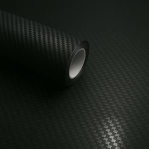 RockRose 3D Matte 3D Carbon Fiber Vinyl Wrap, Anti-Wrinkle, Air Release Automotive Bubble Wrap, Self Adhesive Car Vinyl Sticker DIY Decal (3D Black, 5FT x 8FT)
