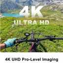 Body Camera, 4K HD Action Camera 64GB, IP65 Waterproof Sports POV Camera, Action Cam for Motorcycle Cycling, Mini Body Cam with Long Battery Life, Chest Mounted for Vlogging, Travel & Work