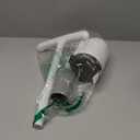 Upgraded Toilet Plunger with Holder, Wall Mounted Toilet Bowl Plunger with Hideaway Caddy, Dual Handle Plunger for Bathroom Built-in Drip Tray, White