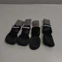 KOOLTAIL Anti Slip Winter Dog Socks to Prevent Licking Paws, Waterproof Snow Rain Long Dog Boots&Paw Protector, Warm Grippy Booties Reflective Double Straps for Hardwood Floor, Small Medium Large Dogs, S