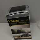 Small Portable Space Heater for Indoor Use - VOCRS 1500W PTC Electric Heater with Thermostat, Remote Control, 12H Timer, Eco and Fan Mode, Rapid and Safe Heating for Bedroom, Office