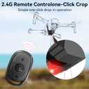 Drone Airdrop System for DJI Mini 5 Pro/Mini 4 Pro/Air 3/Mini 2 SE/Mavic 2/2S/Mavic 4 Pro/Phantom 3 4/4 Pro Transport Release Delivery Payload Device for Wedding Scene Fishing Bait & Rescue