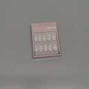 Glamnetic Press On Nails - Ace of Hearts | Short Oval Fake Nails in White Solid Base with Raised Ace of Hearts Graphics in a Glossy Finish | 15 Sizes - 30 Nail Kit with Glue