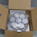 Studio 54 Yogurt Maker Machine with 7 Reusable Glass Jars (6oz Each), Probiotic Greek Yogurt Maker with Precise Time & Temperature Controls, Retro Blue Digital Yogurt Maker