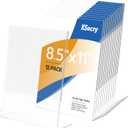 KSacry 12 Pcs Acrylic Sign Holder 8.5*11inch, Slanted Back Sign Holder, acrylic display stand, Vertical Acrylic Indicator Stand, Suitable for shopping malls, offices, restaurants, and weddings
