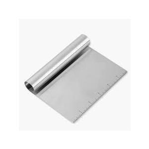 Grips Stainless Steel Bench Scraper & Chopper, Dough Cutter for Baking