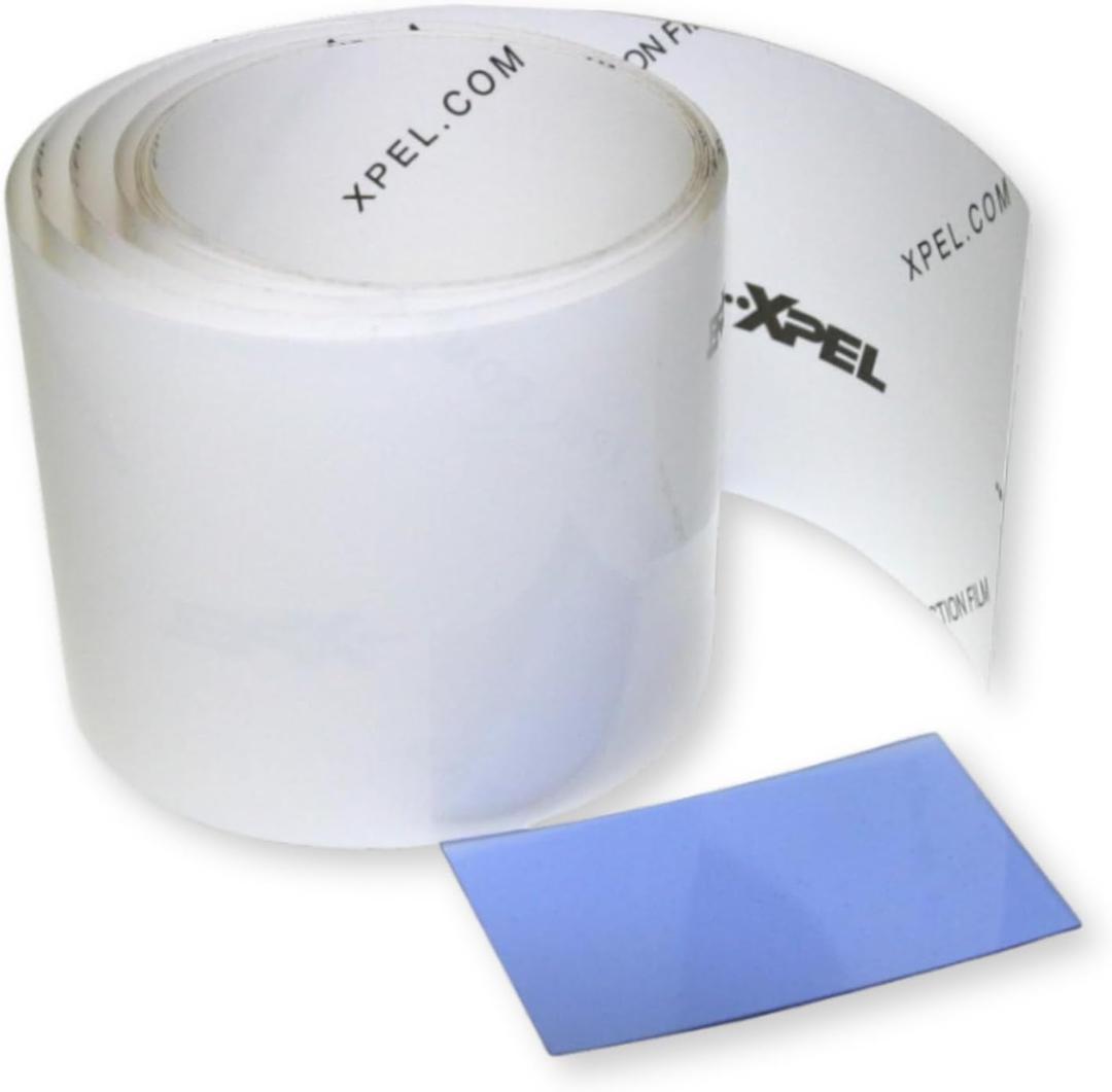 XPEL Clear Universal Door Sill Guard - 60" x 2.75" - Ultimate Protection for Car or Truck Door Sills against High Traffic and Damage, Easy to Install Interior Protection Film Kit