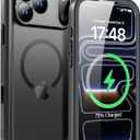 SPORTLINK Magnetic for iPhone 17 Pro Max Case  IP68 Waterproof Full Body Heavy Duty Military Shockproof Dropproof 360 Sealed Rugged Cover for i Phone 17 Pro Max 6.9 Inch Black Compatible with Magsafe