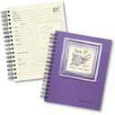 Write it Down series by Journals Unlimited, Guided Journal, Me, A Personal Journal, Full-size 7.5"x 9", Purple Hard Cover, Made in USA