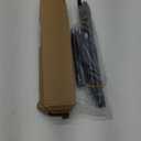 Matte Black M10 Threaded Extension Rod Set,5 PCS 12 Inch Chandelier Extension Rods & 10 PCS 6 Inch Lighting Fixture Downrods & Stems for Chandeliers,Pendant Lights,Island Lighting