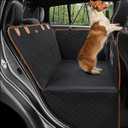CozyAbode Back Seat Extender - Hard Bottom Dog Car Seat Cover, Waterproof Dog Hammock for Car, SUV, Truck